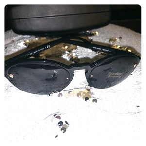 Black Versace sunglasses